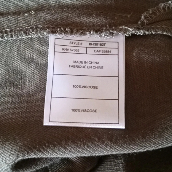 Bb Dakota Olive Green‎ Anorak Style Duster Length Vest Size Medium - Picture 8 of 8